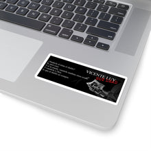 Cargar imagen en el visor de la galería, Vicente Luy Kiss-Cut Stickers by Insignia