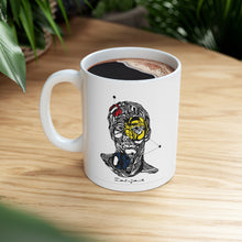 Cargar imagen en el visor de la galería, Face Ceramic Mug 11oz by Insignia