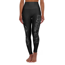 Cargar imagen en el visor de la galería, Guernica High Waisted Yoga Leggings by Insignia