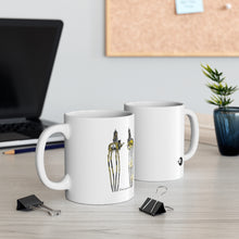 Cargar imagen en el visor de la galería, Two Elephants Ceramic Mug 11oz by Insignia