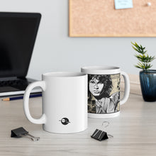 Cargar imagen en el visor de la galería, Jim Morrison Ceramic Mug 11oz by Insignia