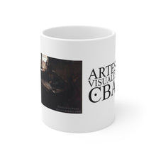 Cargar imagen en el visor de la galería, Sin pan y sin trabajo Artes Visuales CBA Ceramic Mug 11oz by Insignia