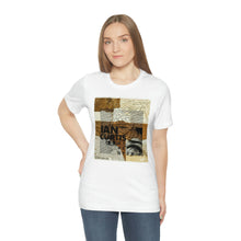 Cargar imagen en el visor de la galería, IAN CURTIS Unisex Jersey Short Sleeve Tee by Insignia