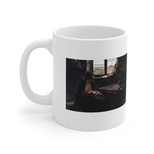 Cargar imagen en el visor de la galería, Sin pan y sin trabajo Artes Visuales CBA Ceramic Mug 11oz by Insignia