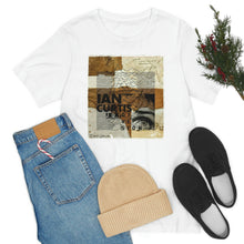 Cargar imagen en el visor de la galería, IAN CURTIS Unisex Jersey Short Sleeve Tee by Insignia