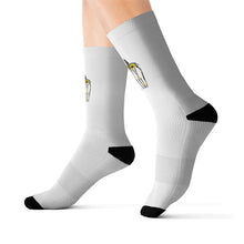 Cargar imagen en el visor de la galería, Two Elephants Sublimation Socks by Insignia%