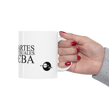 Cargar imagen en el visor de la galería, Sin pan y sin trabajo Artes Visuales CBA Ceramic Mug 11oz by Insignia