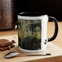 Cargar imagen en el visor de la galería, Frida Retro Accent Coffee Mug, 11oz by Insignia