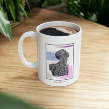 Cargar imagen en el visor de la galería, Half body Ceramic Mug 11oz by Insignia