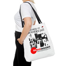 Cargar imagen en el visor de la galería, Leyends of modern Jazz Tote Bag (AOP) by Insignia
