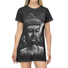 Cargar imagen en el visor de la galería, Buddha T-Shirt Dress (AOP) by Insignia
