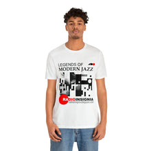 Cargar imagen en el visor de la galería, Leyends of Modern Jazz Unisex Jersey Short Sleeve Tee by Insignia
