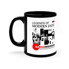 Cargar imagen en el visor de la galería, Leyends of Modern Jazz 11oz Black Mug by Insignia
