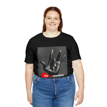Cargar imagen en el visor de la galería, Miles Davis hand  Unisex Jersey Short Sleeve Tee by Insignia
