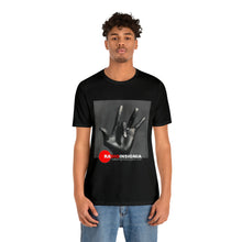 Cargar imagen en el visor de la galería, Miles Davis hand  Unisex Jersey Short Sleeve Tee by Insignia
