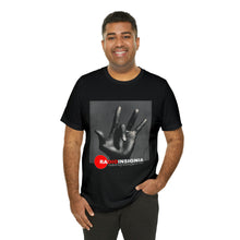Cargar imagen en el visor de la galería, Miles Davis hand  Unisex Jersey Short Sleeve Tee by Insignia
