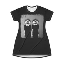 Cargar imagen en el visor de la galería, Mieadas CBA Artes VisualesT-Shirt Dress (AOP) by Insignia
