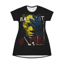 Cargar imagen en el visor de la galería, Basquiat All Over Print T-Shirt Dress by Insignia
