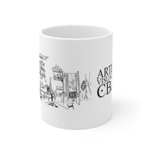 Cargar imagen en el visor de la galería, Artes Visuales CBA TALLER Ceramic Mug 11oz by Insignia
