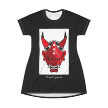 Cargar imagen en el visor de la galería, Devil T-Shirt Dress (AOP) by Insignia

