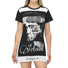 Cargar imagen en el visor de la galería, Artaud All Over Print T-Shirt Dress by Insignia

