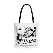 Cargar imagen en el visor de la galería, Picasso B&amp;W AOP Tote Bag by Insignia
