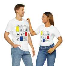 Cargar imagen en el visor de la galería, Lines Unisex Jersey Short Sleeve Tee by Insignia

