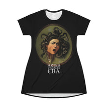 Cargar imagen en el visor de la galería, Artes Visuales CBA All Over Print T-Shirt Dress by Insignia
