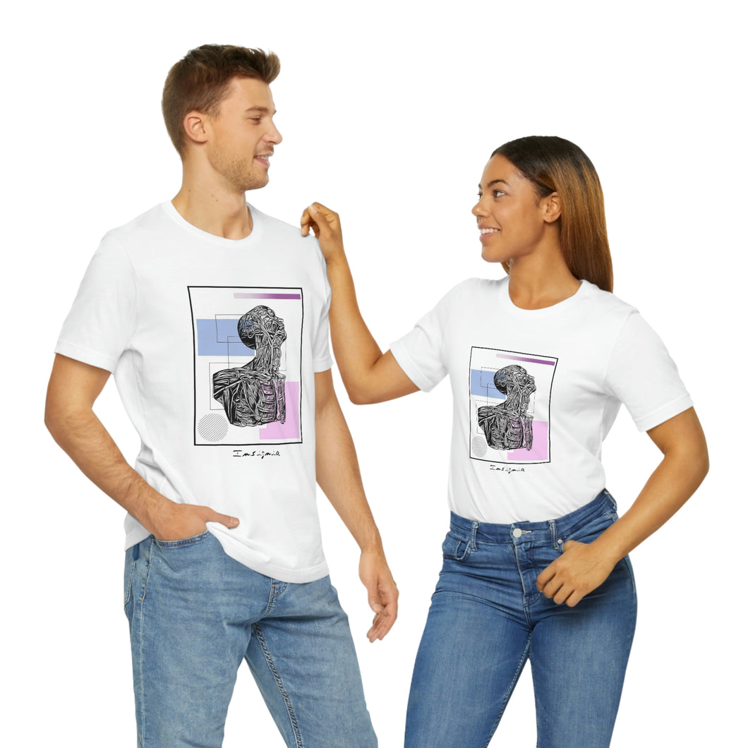 Half body Unisex Jersey Short Sleeve Tee by Insignia