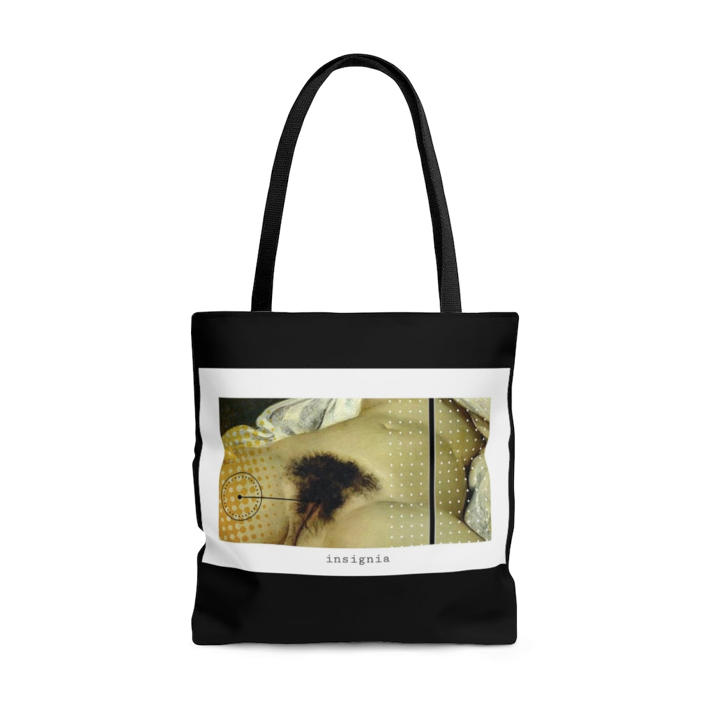 El Origen , Courbet,  AOP Tote Bag by Insignia