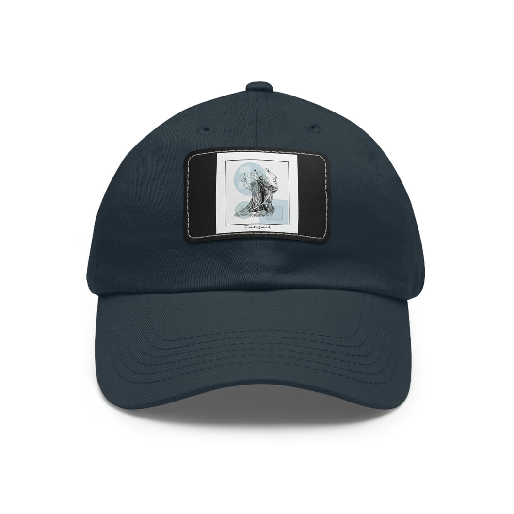 Master Mind Dad Hat with Leather Patch by Insignia