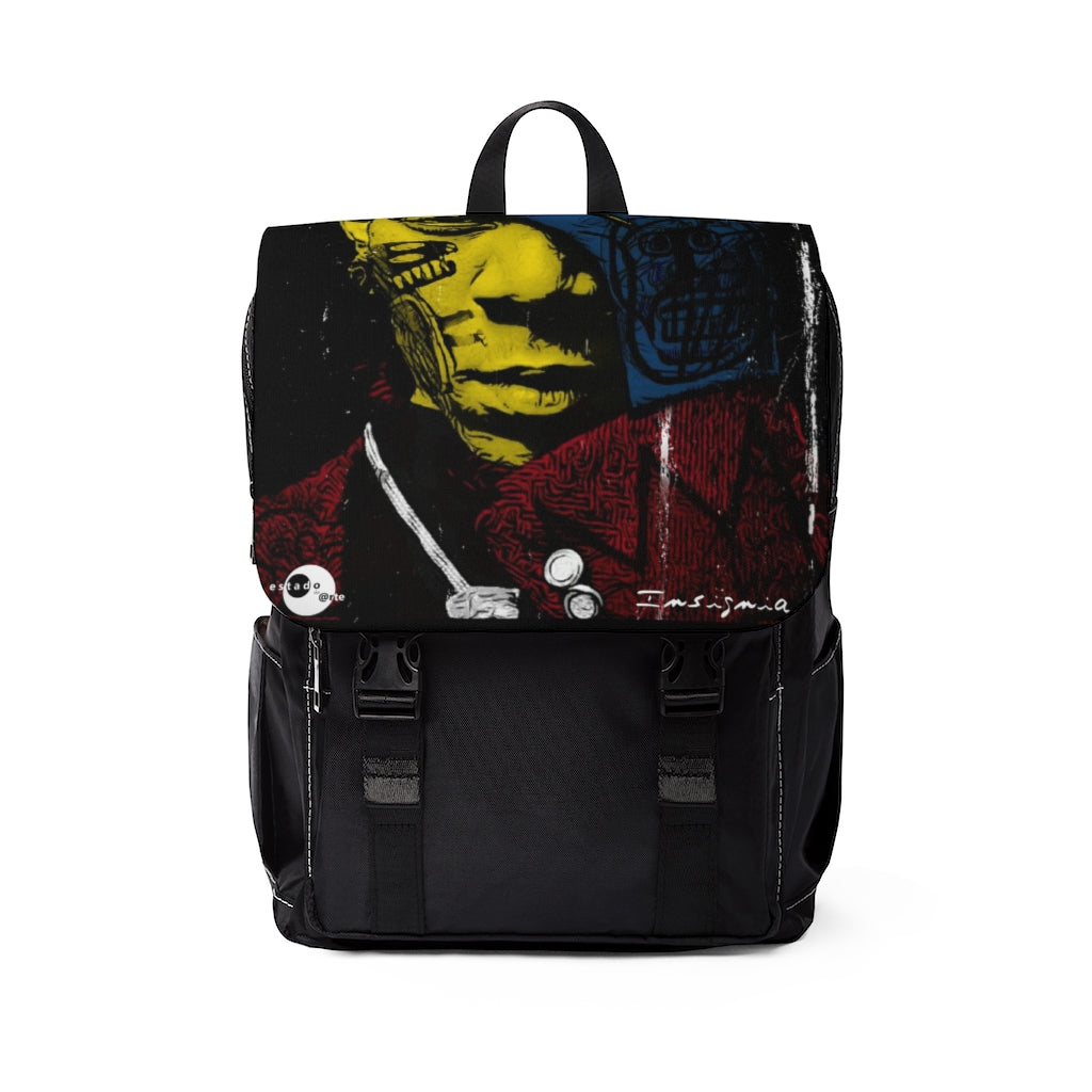Basquiat Unisex Casual Shoulder Backpack by Insignia