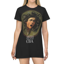 Cargar imagen en el visor de la galería, Artes Visuales CBA All Over Print T-Shirt Dress by Insignia

