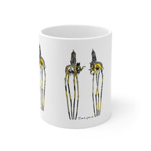 Cargar imagen en el visor de la galería, Dalí Two elephants Ceramic Mug 11oz by Insigni
