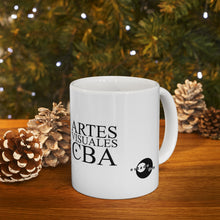 Cargar imagen en el visor de la galería, Sin pan y sin trabajo Artes Visuales CBA Ceramic Mug 11oz by Insignia
