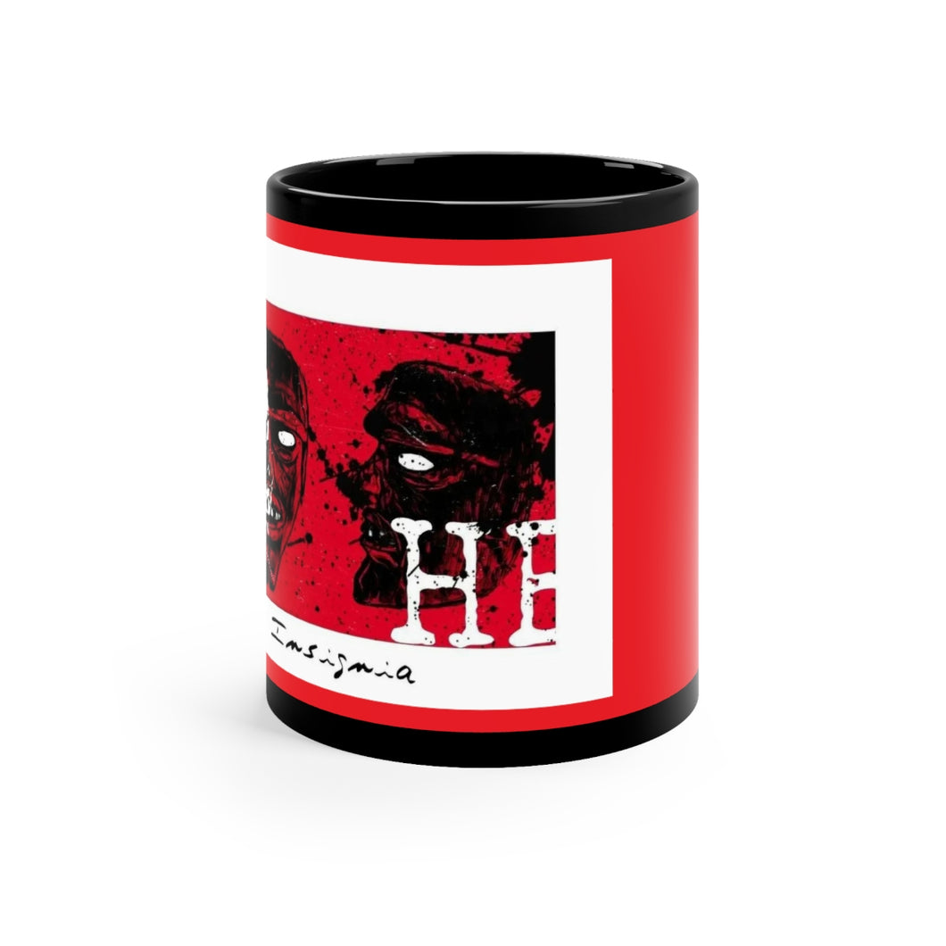 AD. HB. Red 11oz Black Mug by Insignia