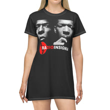 Cargar imagen en el visor de la galería, Radio Insignia T-Shirt Dress (AOP) by Insignia
