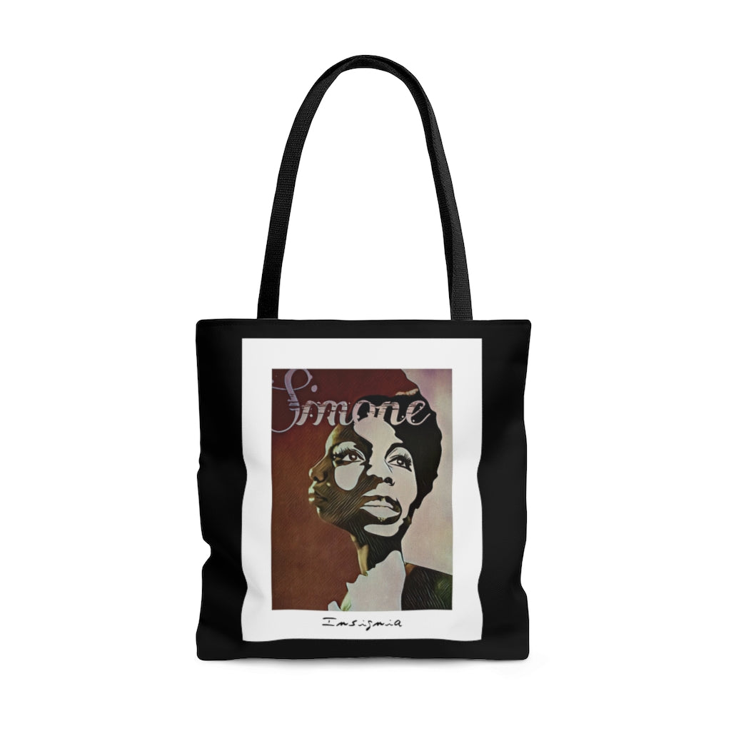 Nina Simone AOP Tote Bag by Insignia