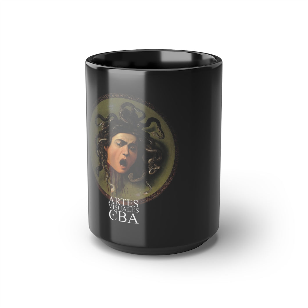 SCREAM CBA ARTES VISUALES Black Mug, 15oz by Insignia