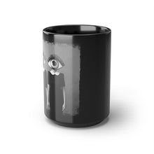 Cargar imagen en el visor de la galería, CBA Eyes of Art Black Mug, 15oz by Insignia
