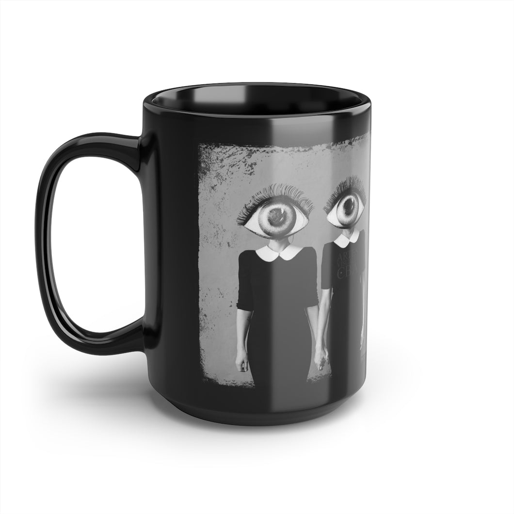 CBA Eyes of Art Black Mug, 15oz by Insignia