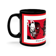 Cargar imagen en el visor de la galería, AD. HB. Red 11oz Black Mug by Insignia
